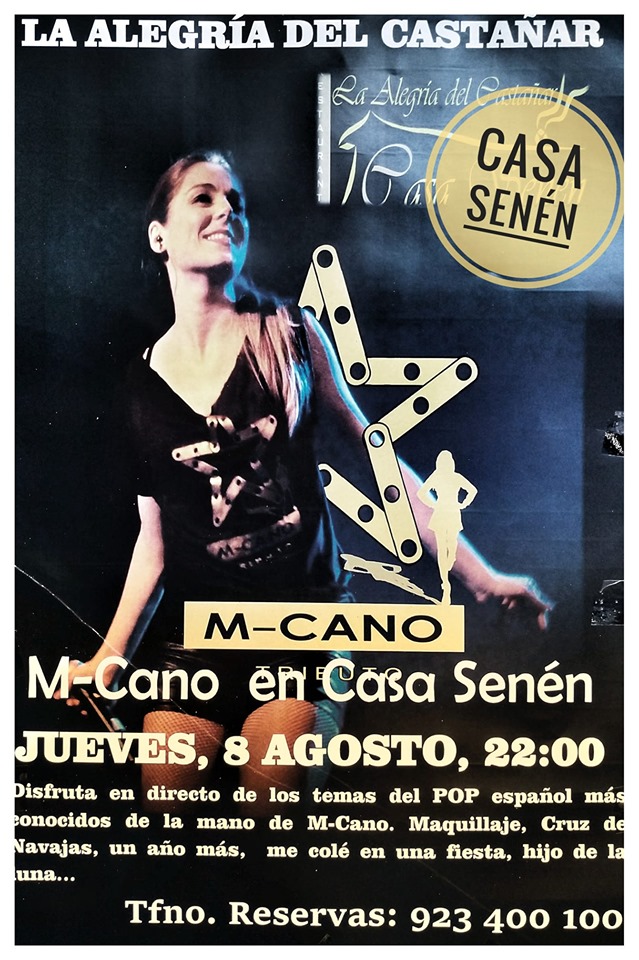 Hoy M-cano tributo a Mecano en Bejar