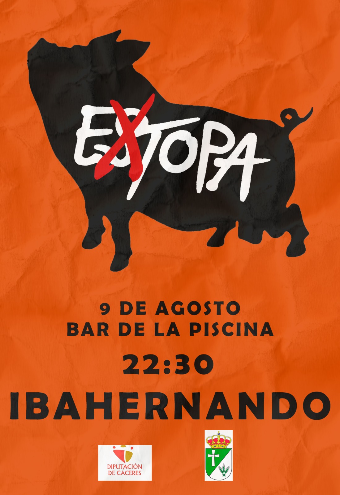 EXTOPA TRIBUTO A ESTOPA EN IBAHERNANDO (CÁCERES)