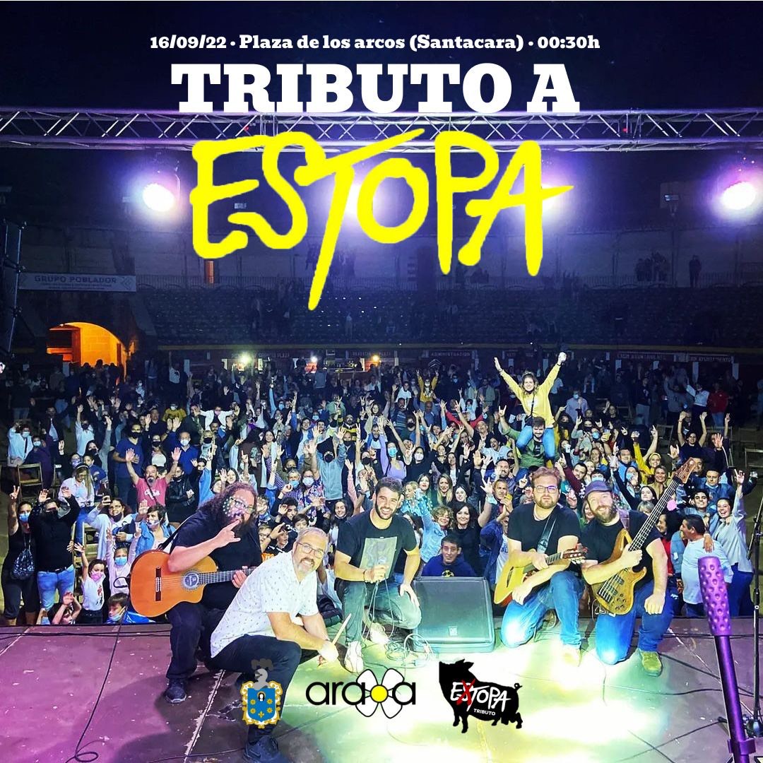 EXTOPA TRIBUTO A ESTOPA EN SANTACARA (NAVARRA)