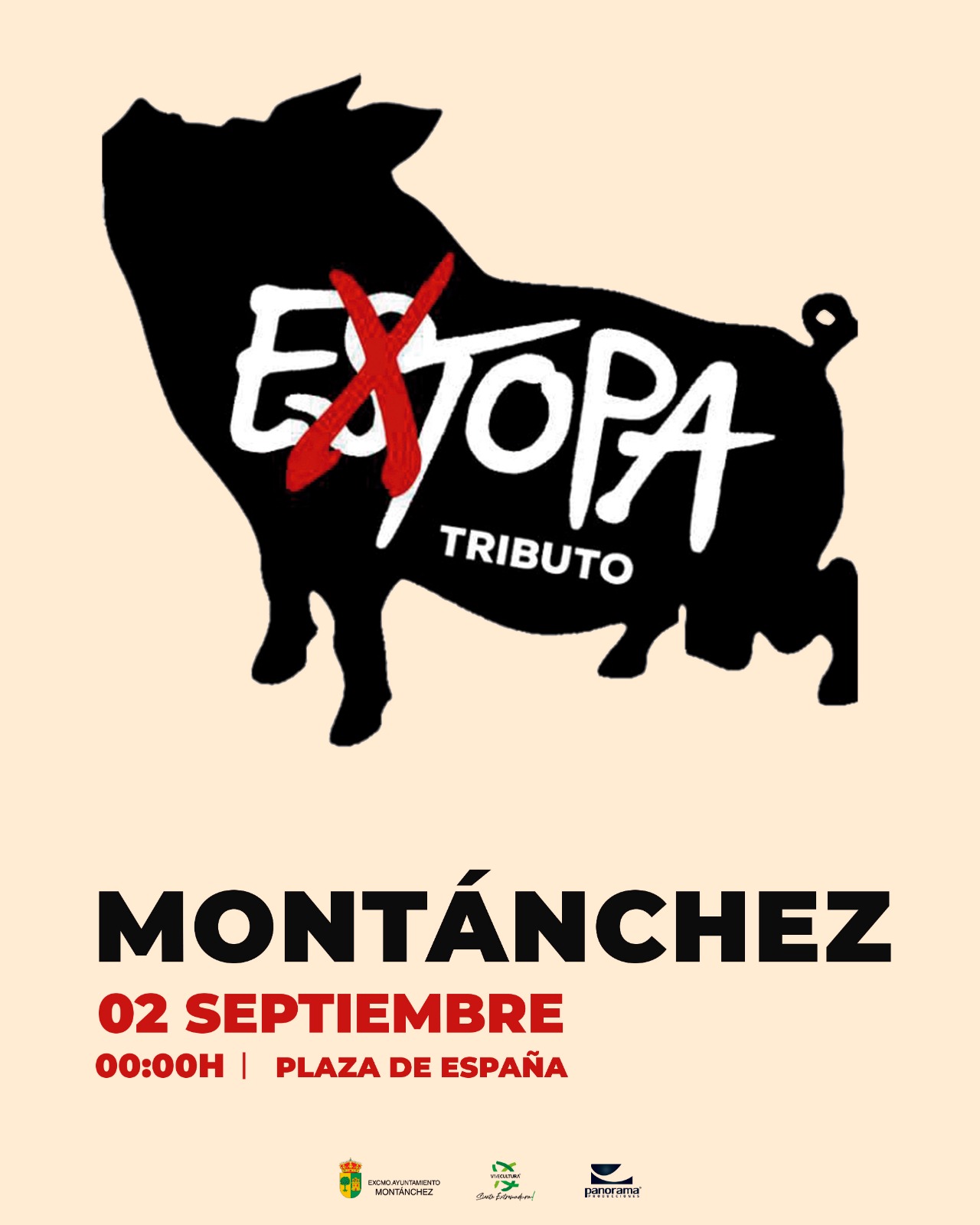 EXTOPA TRIBUTO A ESTOPA EN MONTANCHEZ (CÁCERES)