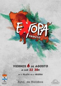 Extopa tributo a Estopa en Riolobos