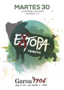 Extopa tributo a Estopa Pub Garoa Mérida