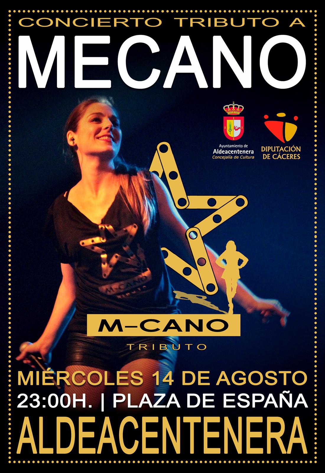 m-cano tributo a Mecano en Aldeacentenera