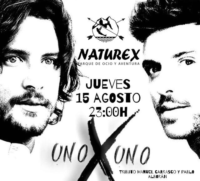 Uno x Uno tributo a Pablo Alborán y Manuel Carrasco viajan hasta la sierra Hornachos en Badajoz