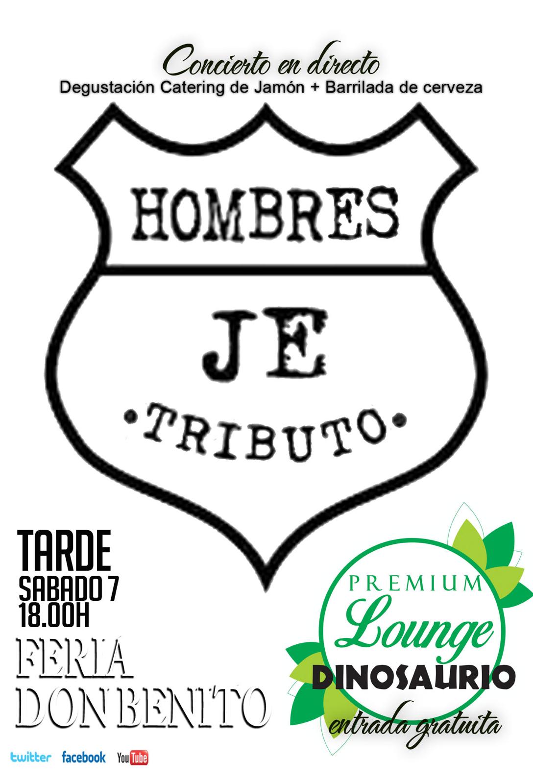 Dos oportunidades de ver a Hombres Je tributo a Hombres G el mismo día