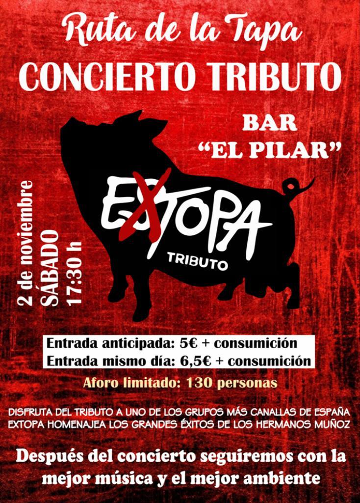 Hoy en Alange, Extopa tributo a Estopa