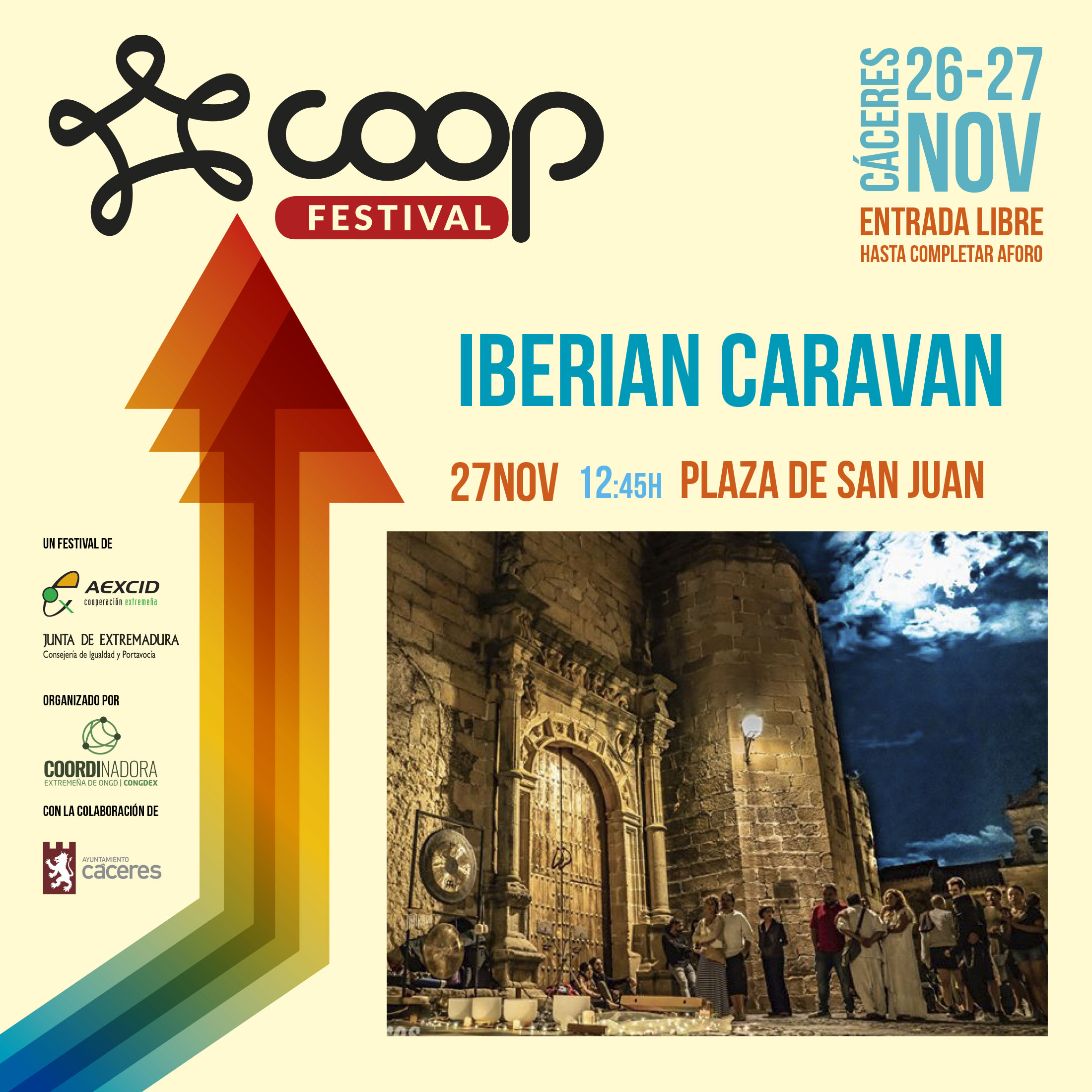 Iberian Caravan, abanderados del Vintage Psychedelic rock actuarán en el Coop Festival de Cáceres