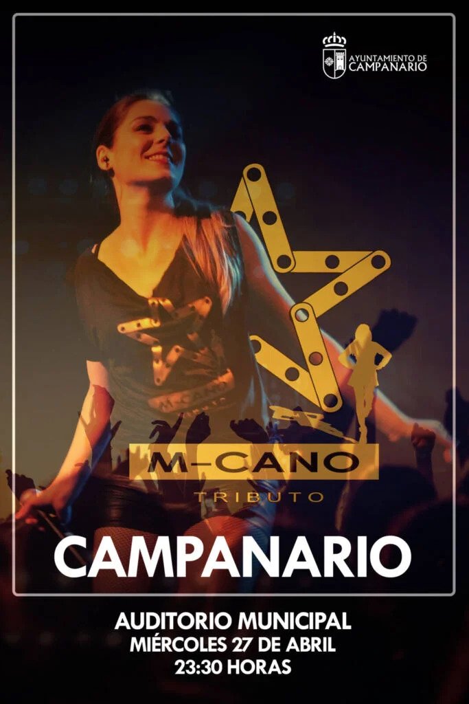 M-cano tributo a Mecano en Campanario (Badajoz)