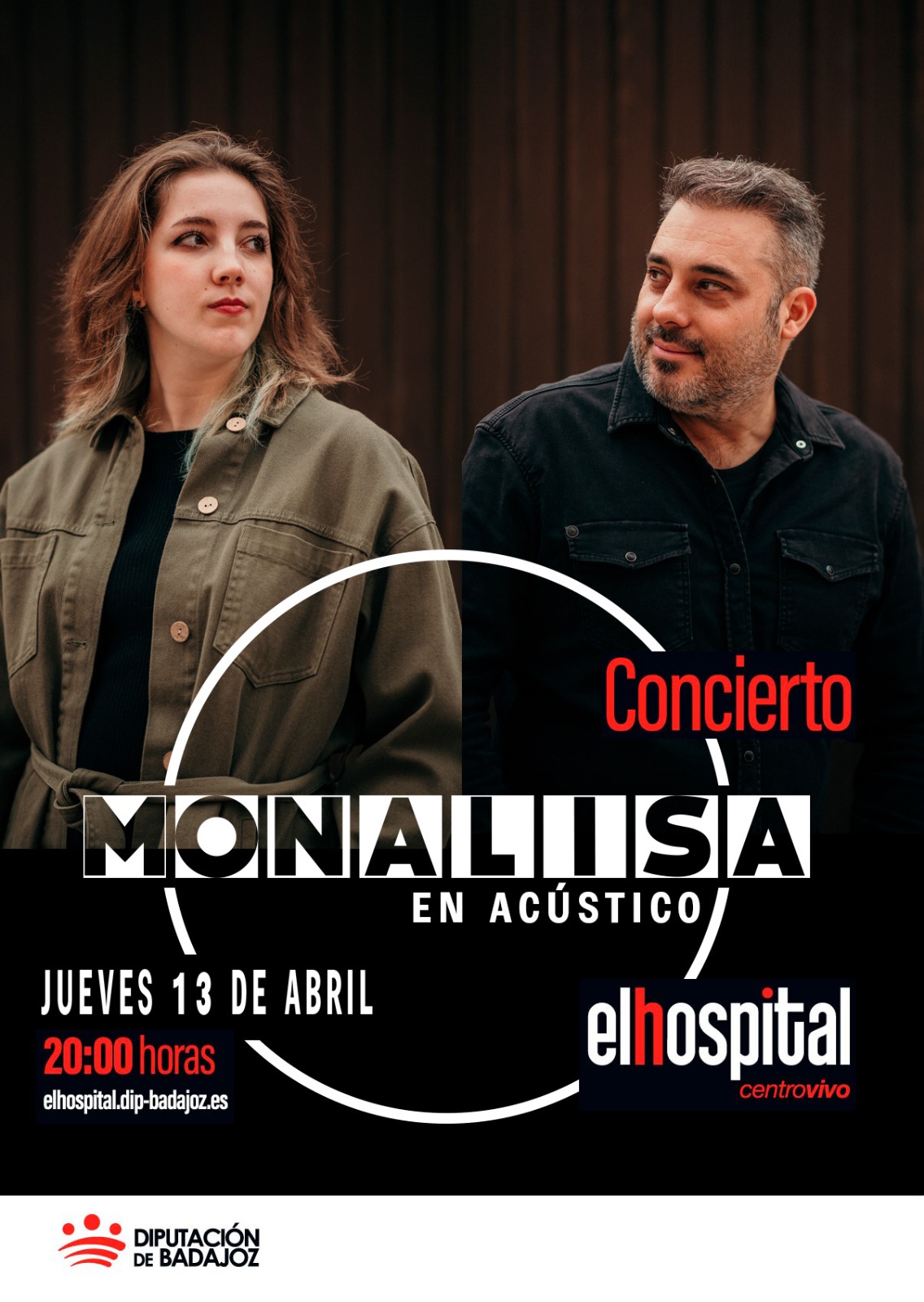 MONALISA ATERRIZA EN BADAJOZ EL PRÓXIMO 13 DE ABRIL